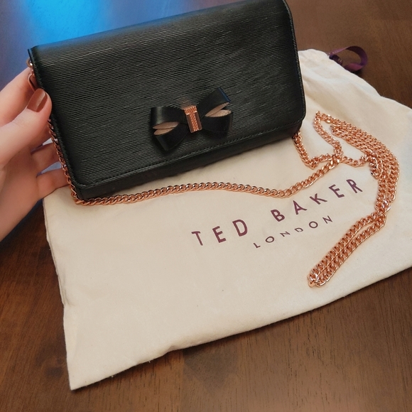 Ted Baker Bow Small Leather Bag - Picture 5 of 6